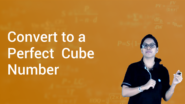 What Does Perfect Cube Number Mean