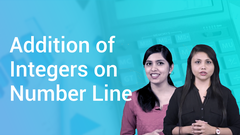 Addition of Integers on Number Line