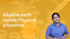 Alkaline earth metals Physical properties