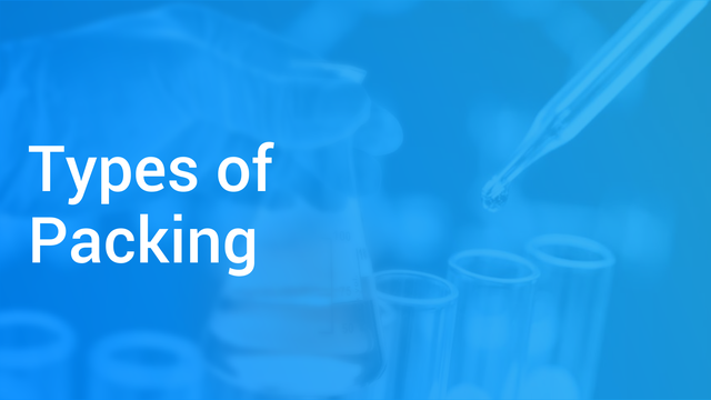 Types of Packing in English | Chemistry Video Lectures