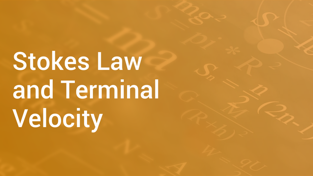 Stoke S Law And Terminal Velocity Definition Examples Diagrams