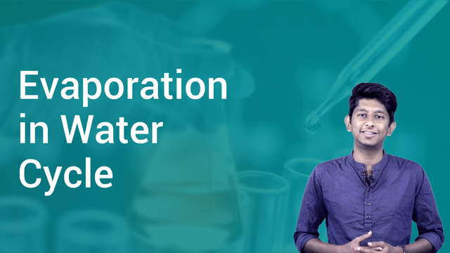 evaporation-in-water-cycle-in-hindi-chemistry-video-lectures