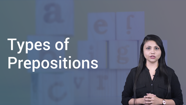 Types of Prepositions in English | English Video Lectures