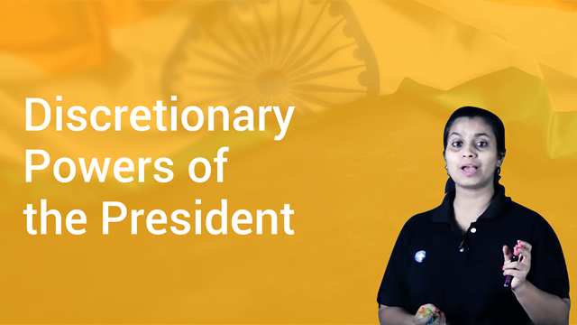 discretionary-powers-of-the-president-in-hindi-civics-video-lectures