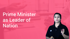 Prime Minister as Leader of Nation