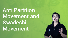 Anti Partition Movement and Swadeshi Movement