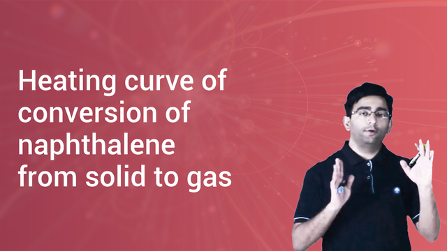 heating curve of naphthalene experiment