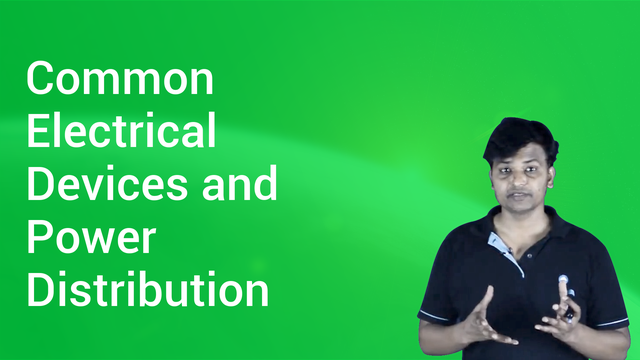 Common Electrical Devices And Power Distribution In Hindi Physics Video Lectures