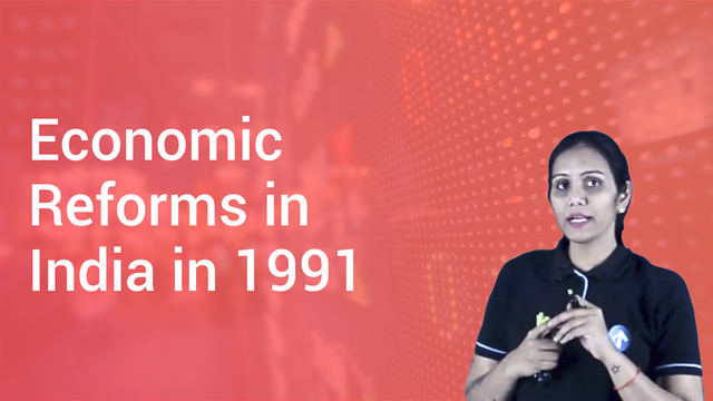 Economic Reforms in India in 1991 in English | Economics Video Lectures