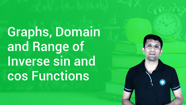 domain and range of inverse sin and cos