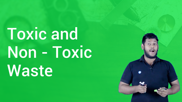 Toxic And Non Toxic Waste In English Geography Video Lectures