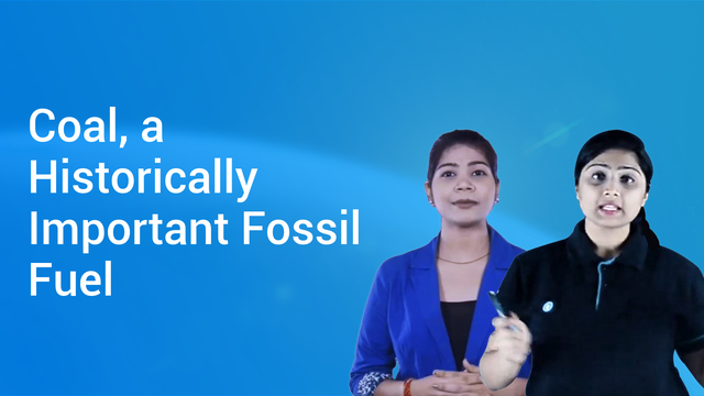 Coal, a Historically Important Fossil Fuel in English | Chemistry and  Physics Video Lectures