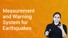 Measurement and Warning System for Earthquakes